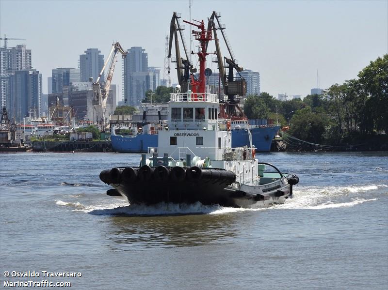 observador (Tug) - IMO 9179165, MMSI 701006117, Call Sign LW3889 under the flag of Argentina