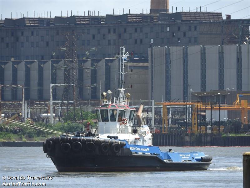 rua cap.lucio r. (Tug) - IMO 9557989, MMSI 701006497, Call Sign LW02861 under the flag of Argentina