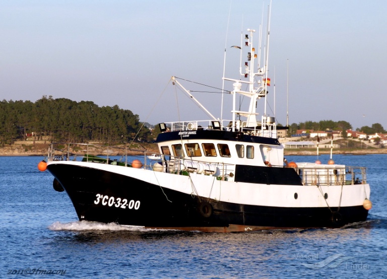 martin daniel (Fishing vessel) - IMO , MMSI 224057450, Call Sign EA 4600 under the flag of Spain