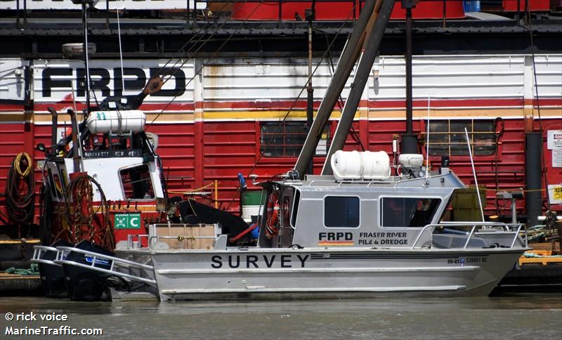 salish surveyor (Pleasure craft) - IMO , MMSI 316044605 under the flag of Canada