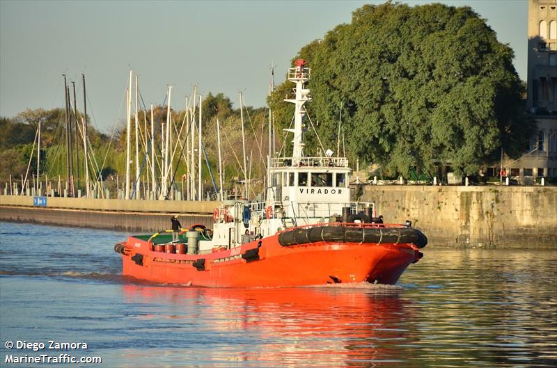 virador (Tug) - IMO 7407489, MMSI 701006097 under the flag of Argentina