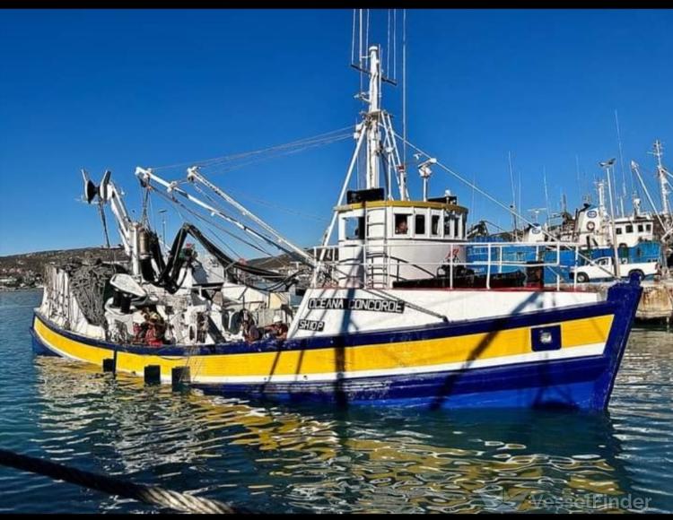 oceana concorde (Fishing vessel) - IMO , MMSI 601542000, Call Sign ZR2829 under the flag of South Africa