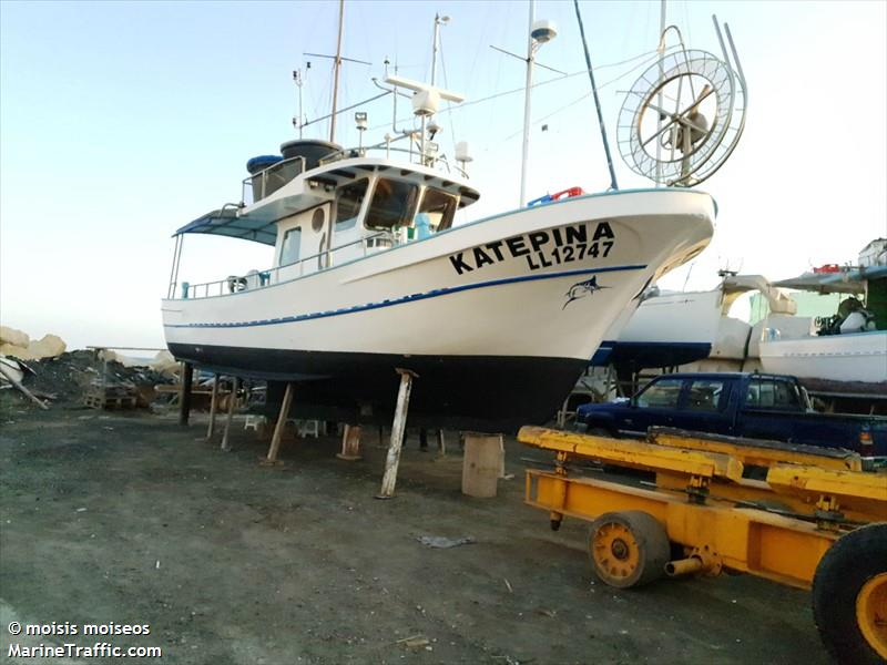 katerina (Fishing vessel) - IMO , MMSI 209041000, Call Sign 5BLF3 under the flag of Cyprus