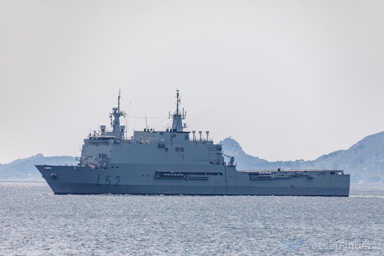 warship castilla l52 (Military ops) - IMO , MMSI 224948000, Call Sign EBAY under the flag of Spain