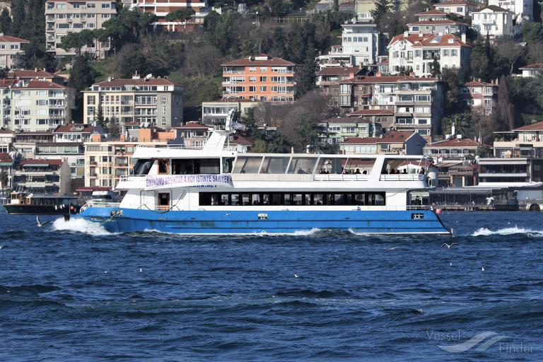 camlimani (Passenger ship) - IMO , MMSI 271040325, Call Sign TC7591 under the flag of Turkey