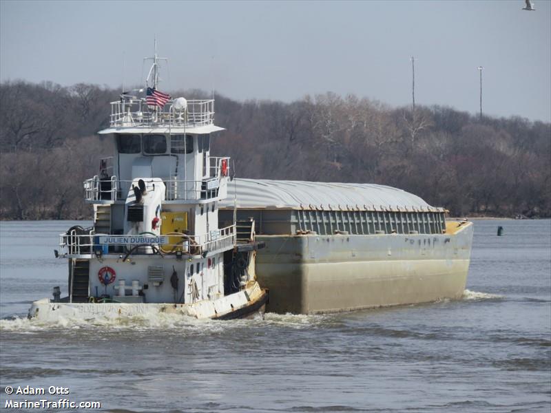 julien dubuque (Local type) - IMO , MMSI 366986450, Call Sign WDC2012 under the flag of United States (USA)