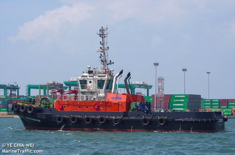 tipm no.15001 (Tug) - IMO 9886615, MMSI 416005716, Call Sign SSD under the flag of Taiwan