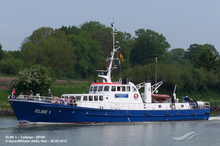 elbe1 (Pleasure craft) - IMO , MMSI 211315520, Call Sign DFHH under the flag of Germany