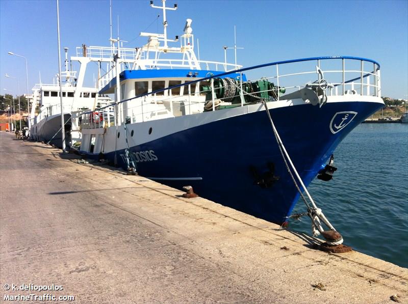 theodosios (Fishing Vessel) - IMO 8787159, MMSI 240686000, Call Sign SV7262 under the flag of Greece
