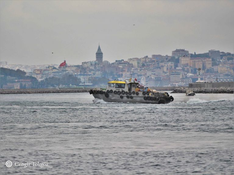 cankus (Port tender) - IMO , MMSI 271045756, Call Sign TCA4862 under the flag of Turkey