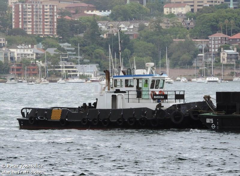 narooma (Towing vessel) - IMO , MMSI 503000890, Call Sign NAROOMA under the flag of Australia