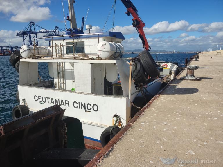 ceutamar cinco (Cargo ship) - IMO , MMSI 224146880, Call Sign EA8017 under the flag of Spain