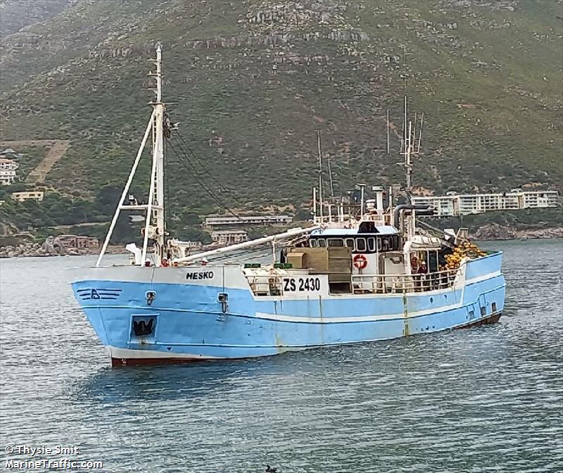 oceana viking (Fishing vessel) - IMO , MMSI 601556000, Call Sign ZS2430 under the flag of South Africa