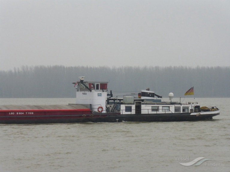 pabea2barge (Cargo ship) - IMO , MMSI 211512980, Call Sign DC0 under the flag of Germany