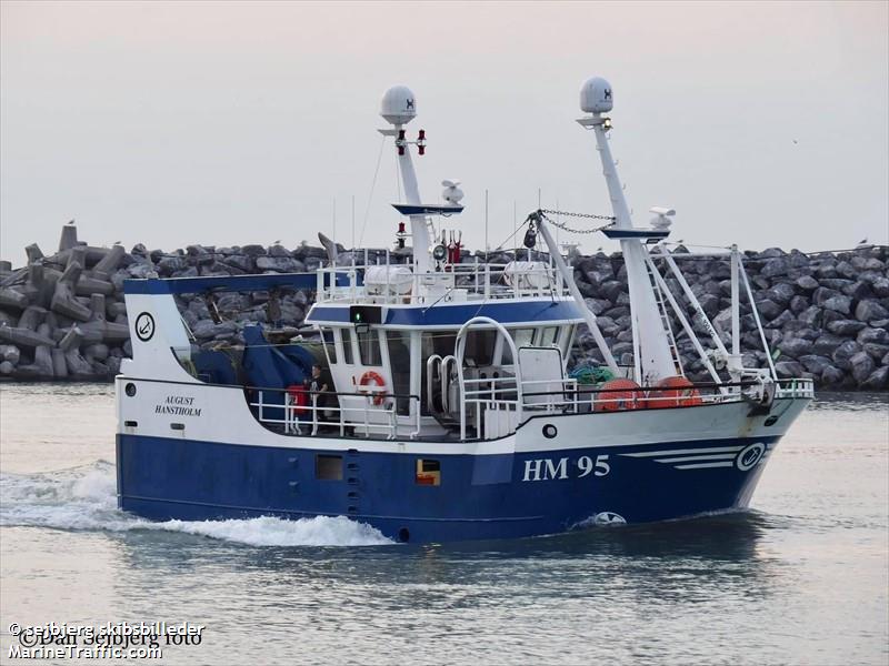 hm95 august (Fishing vessel) - IMO , MMSI 219028021, Call Sign OYOD under the flag of Denmark