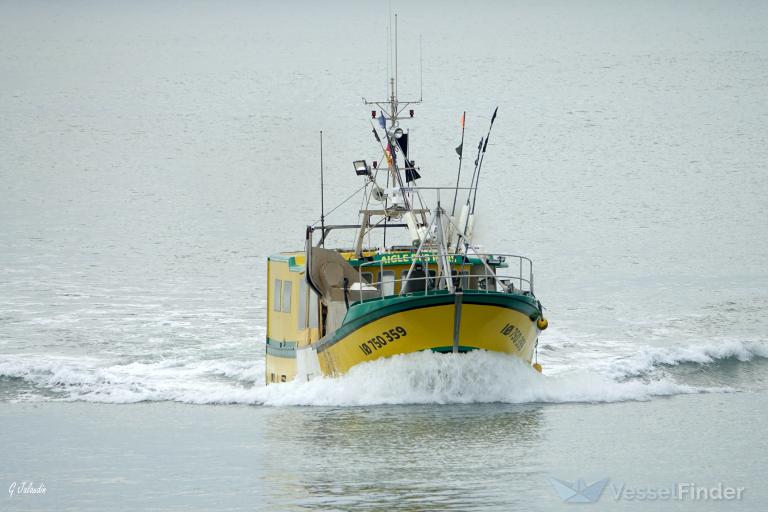 fv aigle des mers (Fishing vessel) - IMO , MMSI 227626810, Call Sign FQ3539 under the flag of France