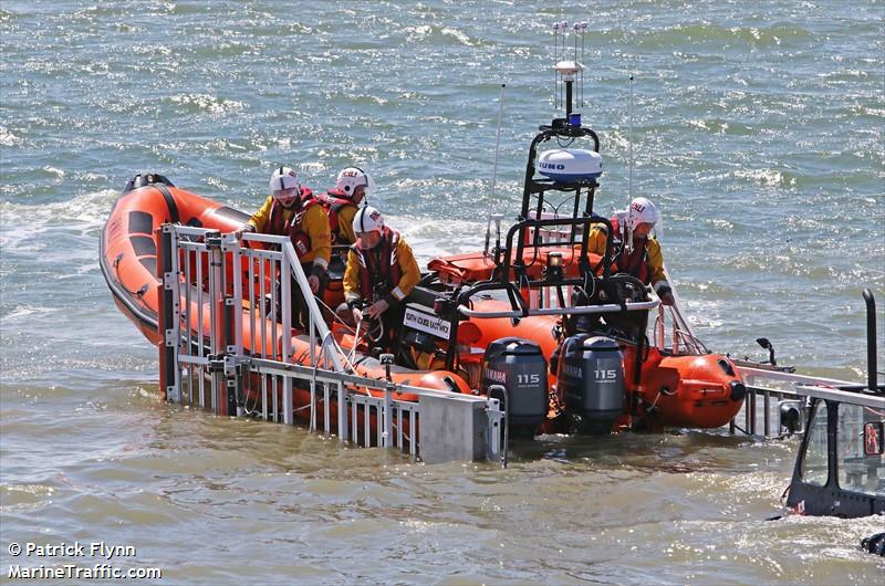 rnli lifeboat b-844 (SAR) - IMO , MMSI 235109124 under the flag of United Kingdom (UK)