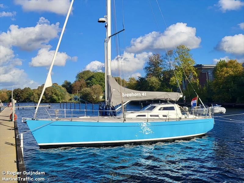 lady spirit (Sailing vessel) - IMO , MMSI 244001953, Call Sign PC8200 under the flag of Netherlands