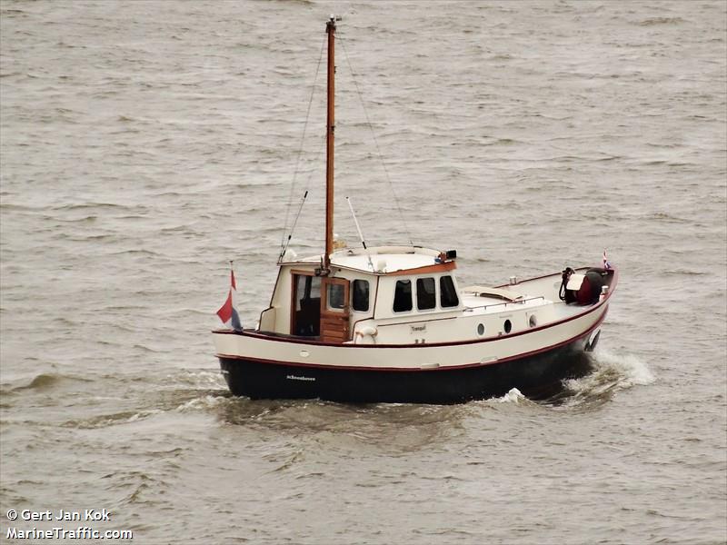 tranquil (Pleasure craft) - IMO , MMSI 244150138, Call Sign PH5680 under the flag of Netherlands