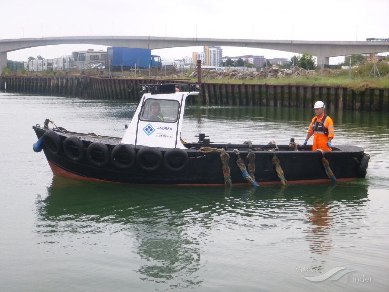 scps andrea (Port tender) - IMO , MMSI 235117189, Call Sign 2JMQ7 under the flag of United Kingdom (UK)