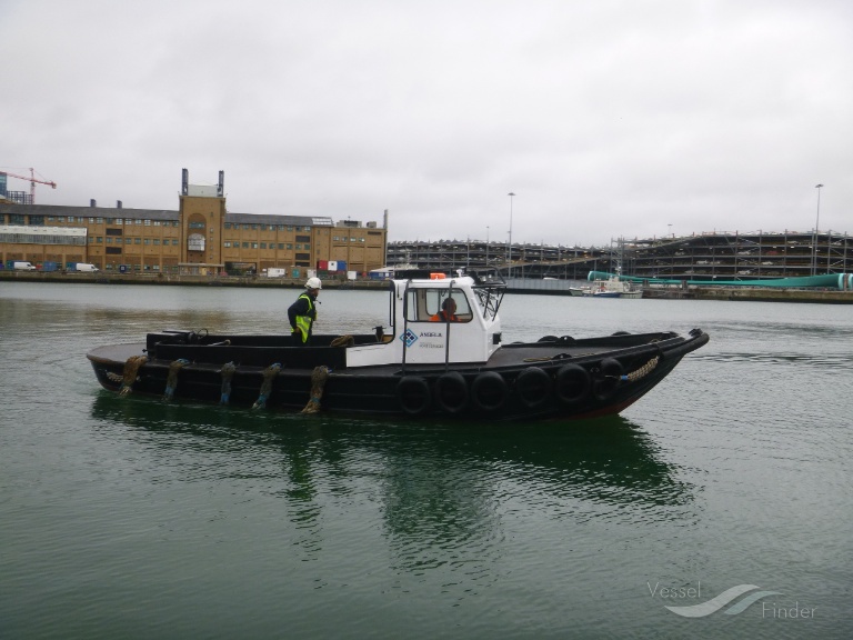 scps angela (Port tender) - IMO , MMSI 235117193, Call Sign 2JMR2 under the flag of United Kingdom (UK)