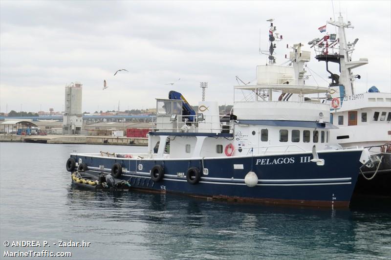 pelagos iii (Unknown) - IMO , MMSI 238584140, Call Sign 9A5627 under the flag of Croatia