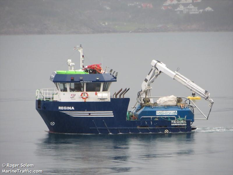 ms regina (Cargo ship) - IMO , MMSI 257020920, Call Sign LH2145 under the flag of Norway