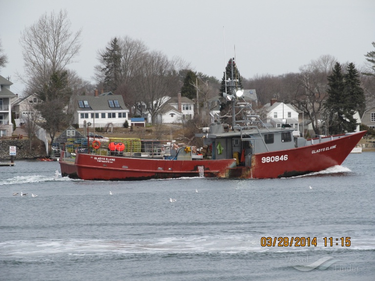 gladys elaine (Fishing vessel) - IMO , MMSI 367551660, Call Sign WDG5918 under the flag of United States (USA)