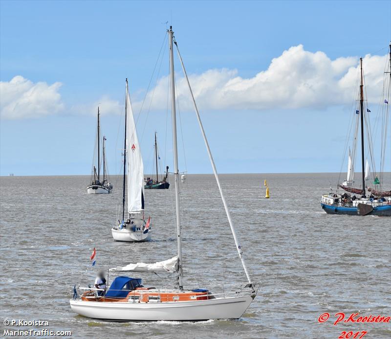 koperwiek (Sailing vessel) - IMO , MMSI 244620845, Call Sign PG3265 under the flag of Netherlands