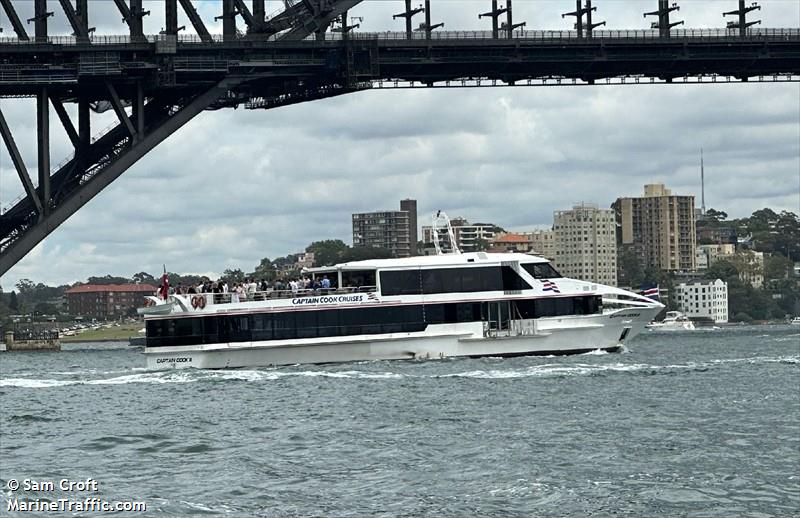 captain cook 3 (Passenger ship) - IMO , MMSI 503621900, Call Sign VZN2421 under the flag of Australia