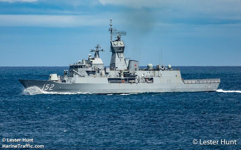 australian warship (Unknown) - IMO , MMSI 503680098 under the flag of Australia