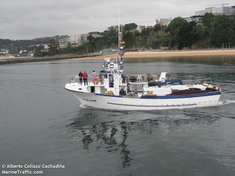 novo xoel (Fishing vessel) - IMO , MMSI 224042880, Call Sign EA3216 under the flag of Spain