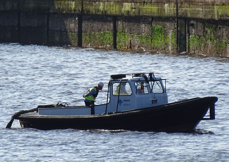 scps amanda (Port tender) - IMO , MMSI 235117192, Call Sign 2JMQ9 under the flag of United Kingdom (UK)