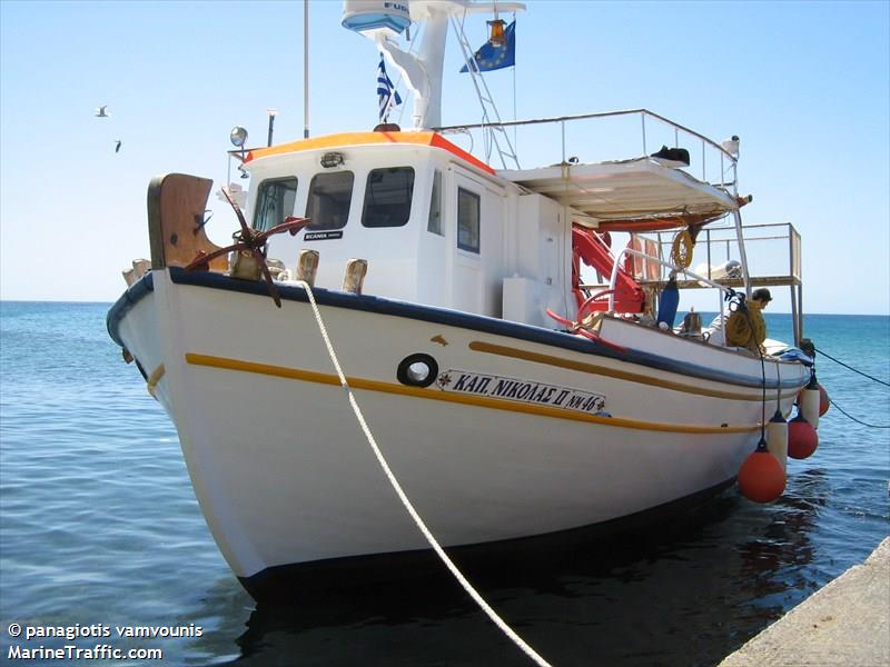 kap nikolas ii (Fishing vessel) - IMO , MMSI 239385000, Call Sign SW4282 under the flag of Greece