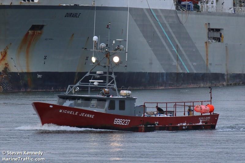 michele jeanne (Fishing vessel) - IMO , MMSI 367104180, Call Sign WDC9582 under the flag of United States (USA)