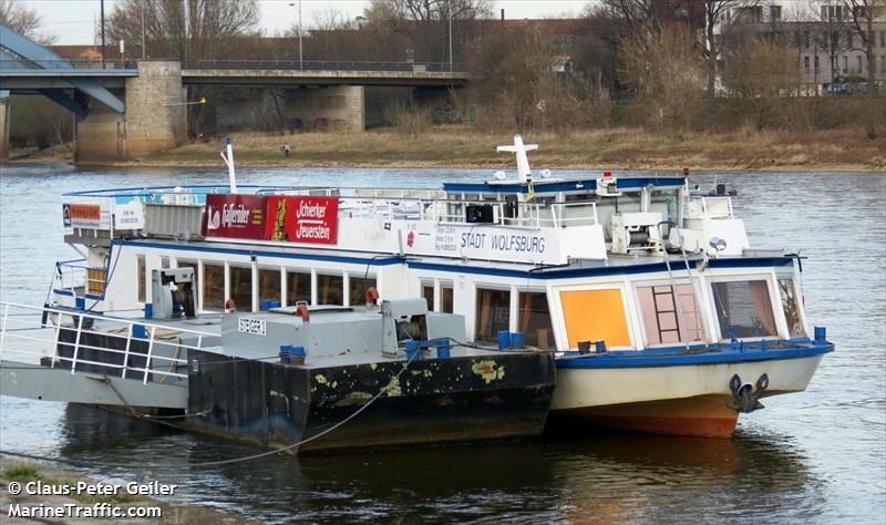 fgs stadt wolfsburg (Passenger ship) - IMO , MMSI 211766240, Call Sign DC6491 under the flag of Germany