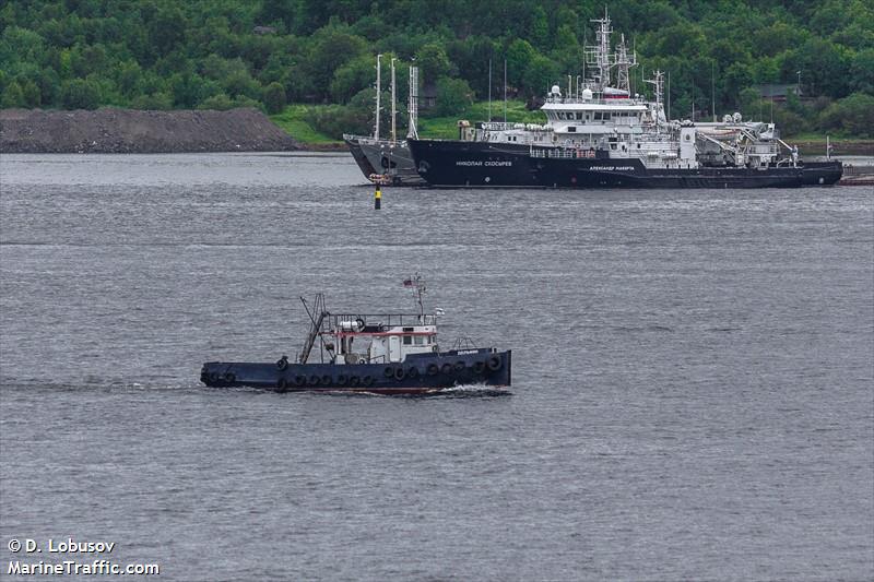 delfin (Port tender) - IMO , MMSI 273212040 under the flag of Russia