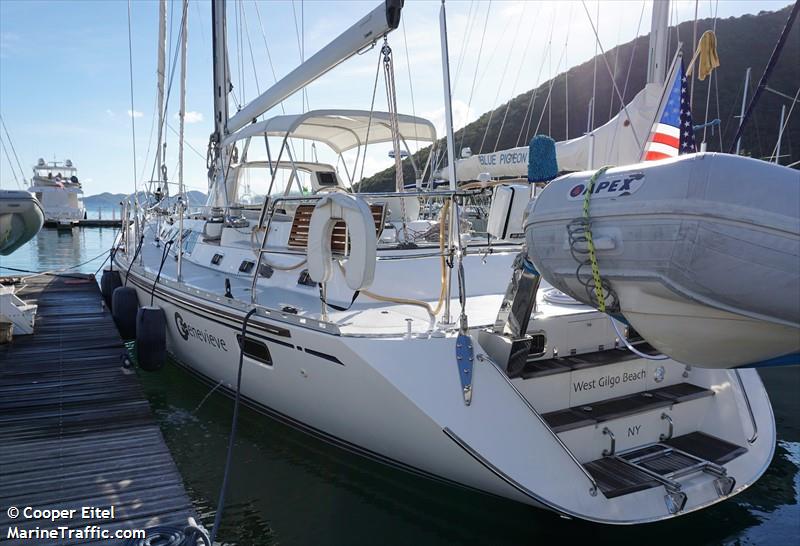 sv genevieve (Sailing vessel) - IMO , MMSI 367170660, Call Sign WDD6271 under the flag of United States (USA)