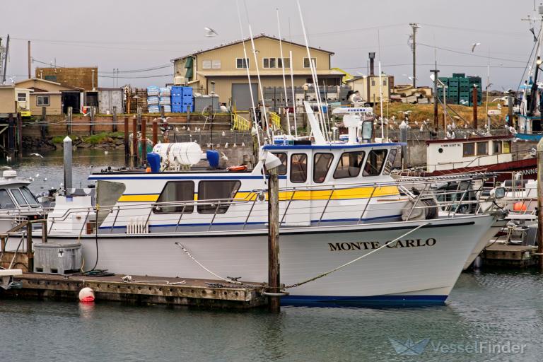 monte carlo (Fishing vessel) - IMO , MMSI 367040470, Call Sign WYL5533 under the flag of United States (USA)