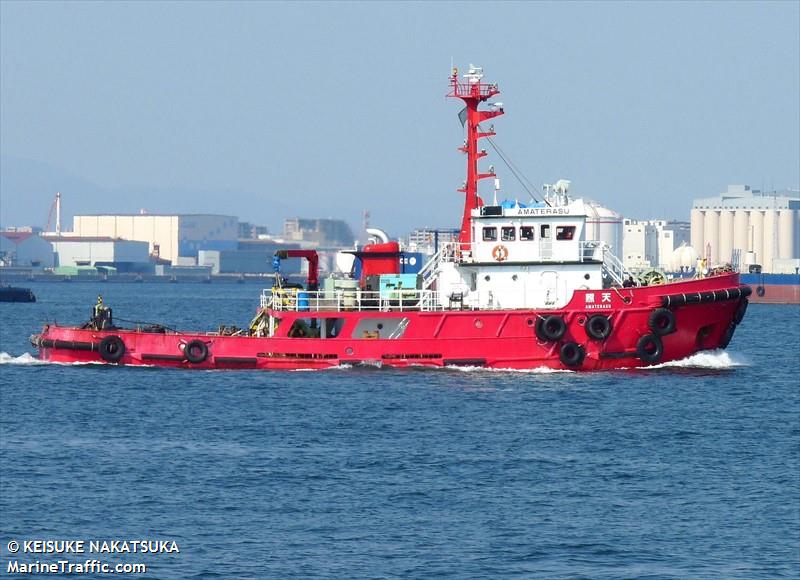 amateras (Tug) - IMO , MMSI 431600174, Call Sign JM5678 under the flag of Japan