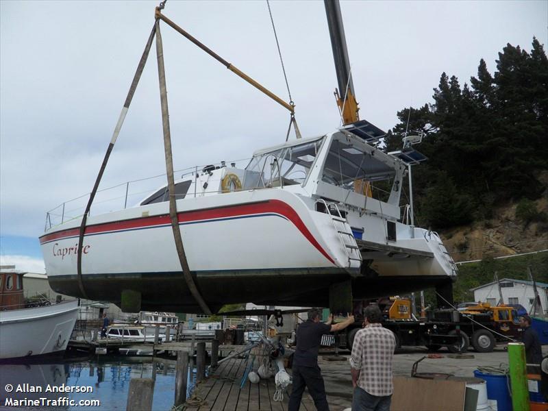 caprice (Sailing vessel) - IMO , MMSI 512006138, Call Sign ZMR2469 under the flag of New Zealand