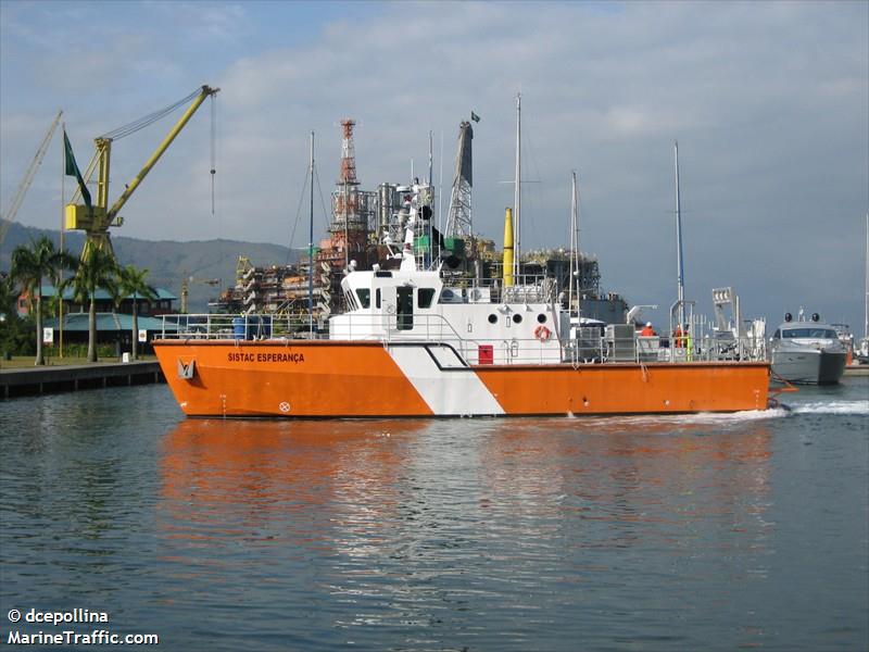 sistac esperanca (Diving ops) - IMO , MMSI 710005590, Call Sign PP9021 under the flag of Brazil