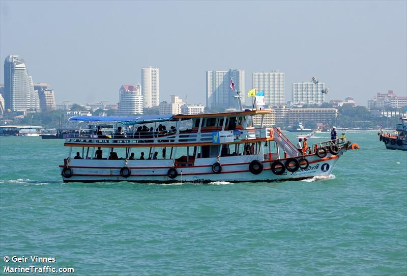 rungkriatvaree 1 (Passenger ship) - IMO , MMSI 567000052 under the flag of Thailand