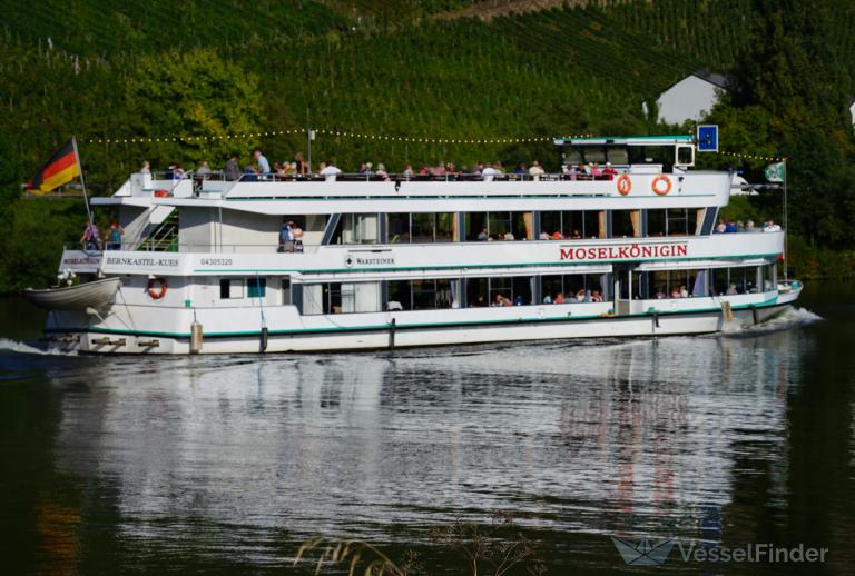 moselkoenigin (Passenger ship) - IMO , MMSI 211693100, Call Sign DC8547 under the flag of Germany