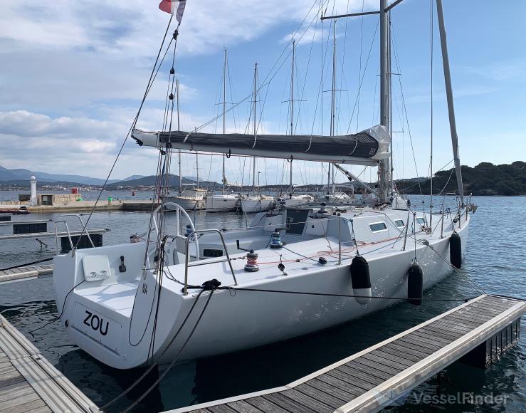 zou (Sailing vessel) - IMO , MMSI 227556820 under the flag of France