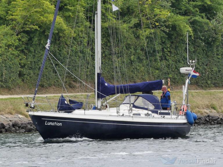 lunation (Sailing vessel) - IMO , MMSI 244060453, Call Sign PC6770 under the flag of Netherlands