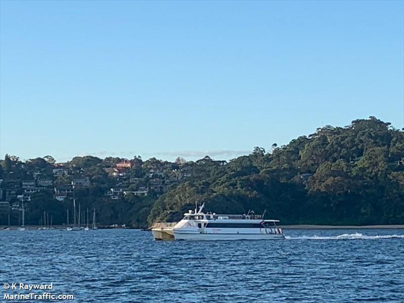 crystal (Passenger ship) - IMO , MMSI 503656300, Call Sign 22302 under the flag of Australia