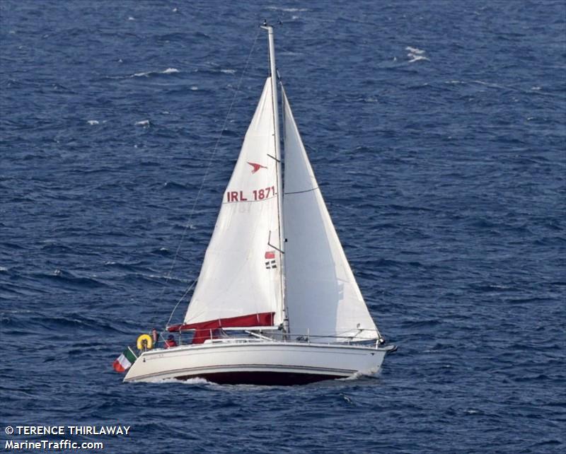 sv suaimhneas (Sailing vessel) - IMO , MMSI 250006181 under the flag of Ireland