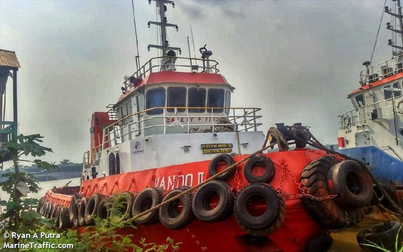 tb vando ii (Tug) - IMO , MMSI 525119114, Call Sign YDA6684 under the flag of Indonesia