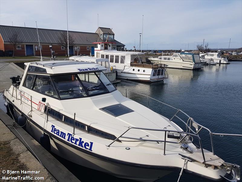 terkel (Pleasure craft) - IMO , MMSI 219004426, Call Sign XPC8038 under the flag of Denmark